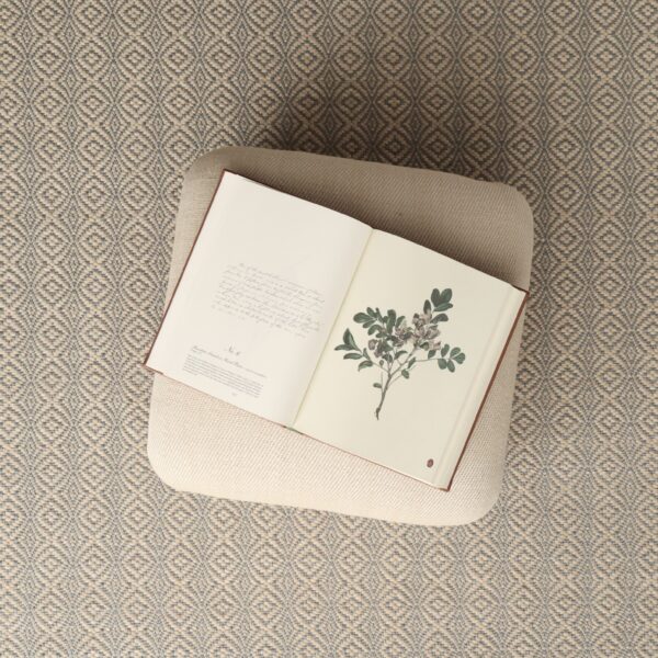 Overshot Pale Beige Strie, Slate  EERUG1000799