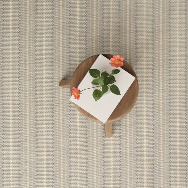 Sale Rug Collection | Teff Twill Basket Stripe Lake Como