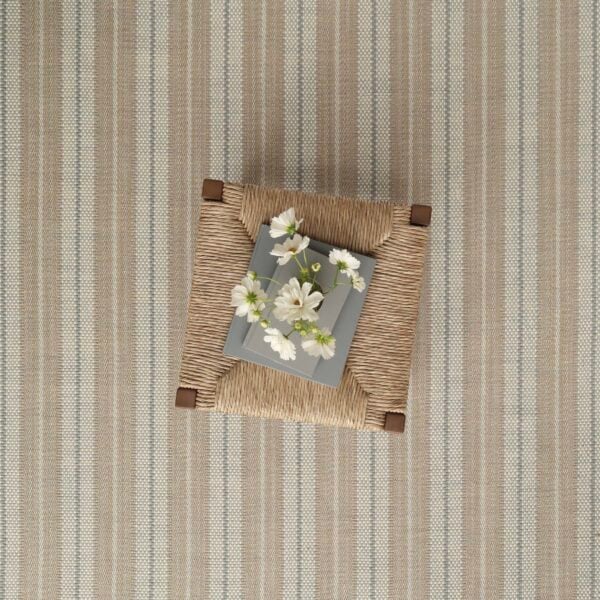 Twill Basket Stripe Cloud Blue EERUG100400-4