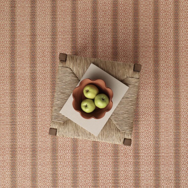 Teff Ulla with Pinstripes Persimmon Styled 6