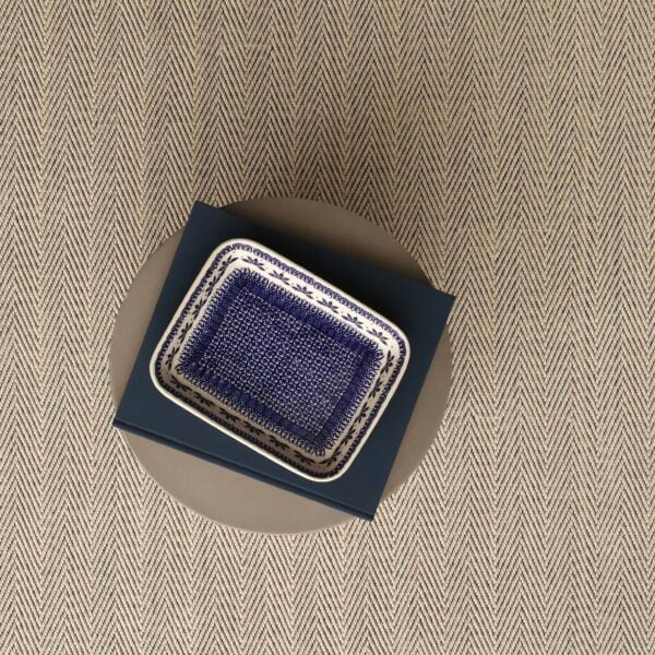 Viking Herringbone Bone Strie, Navy EERUG1001395