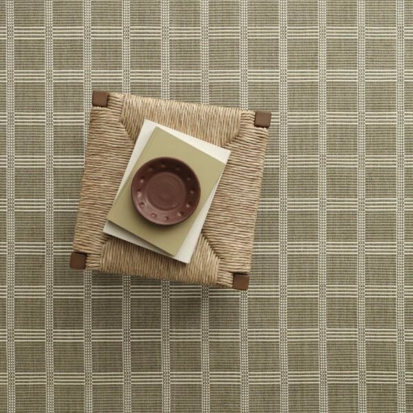 Gardin Grid Olive, White EERUG1001109