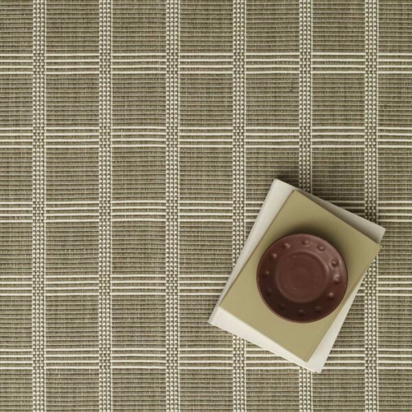 Gardin Grid Olive, White EERUG1001108-2