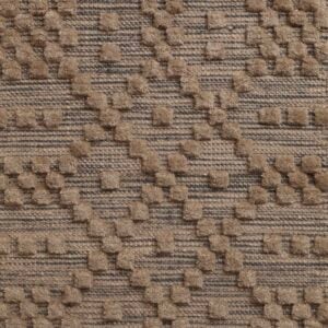 Circles Connecting In Cut Pile