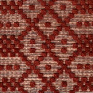 Circles Connecting In Cut Pile