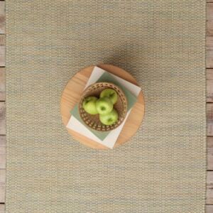 Basket Weave Spring Green, Turquoise EERUG1001621