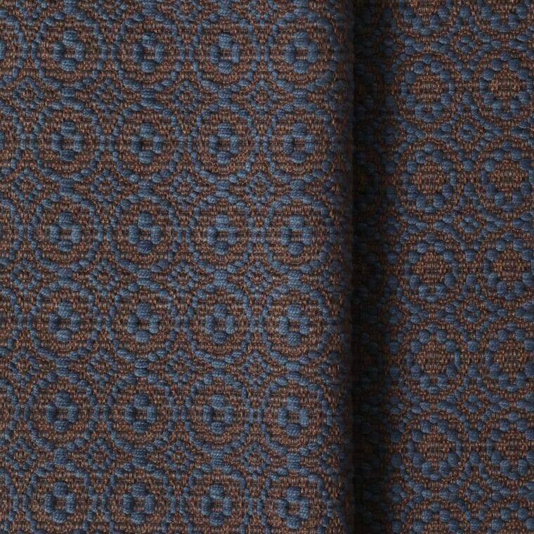 MS Cordon Rich Brown, Navy Styled 1