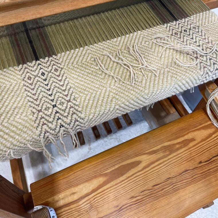 MS Deauville Stripe on Loom