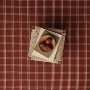 Gardin Grid Flatweave Rust EERUG1001683