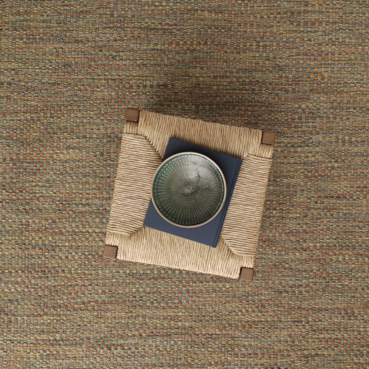 ECloth Basket Weave Brick Red Styled 22