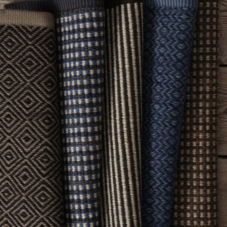 Hagga Colorstory Styled - Indigo & Brown Gooseye, Dots, Stripe, Ingrid, Bardot - 2026