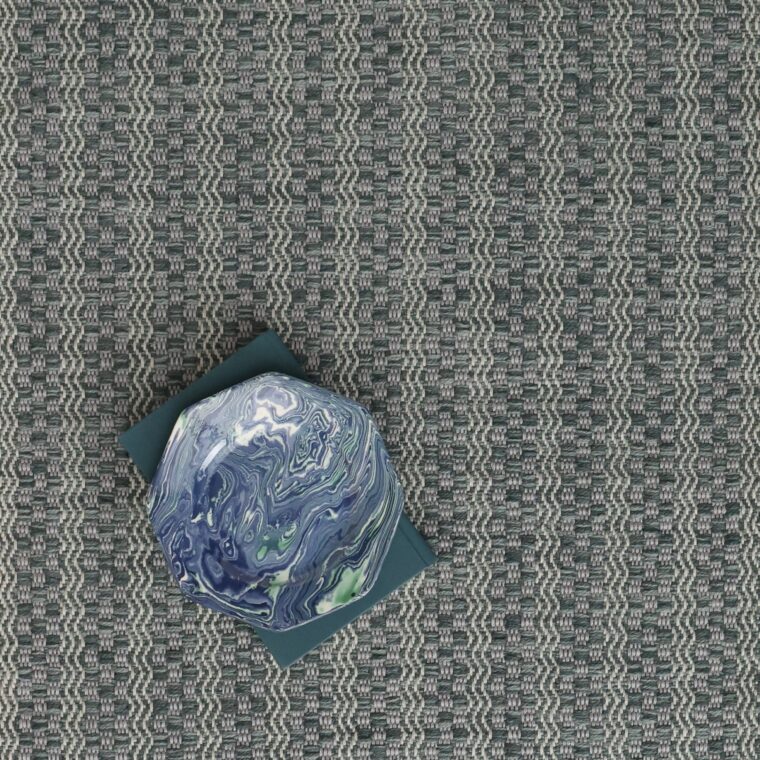 Teff Dogwood Blossom Teal Styled 10