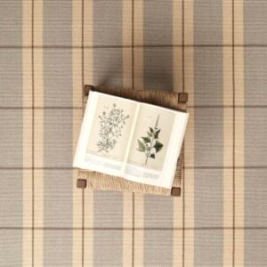 Ross Plaid Grey Blue, Chocolate, Buff EERUG1001995