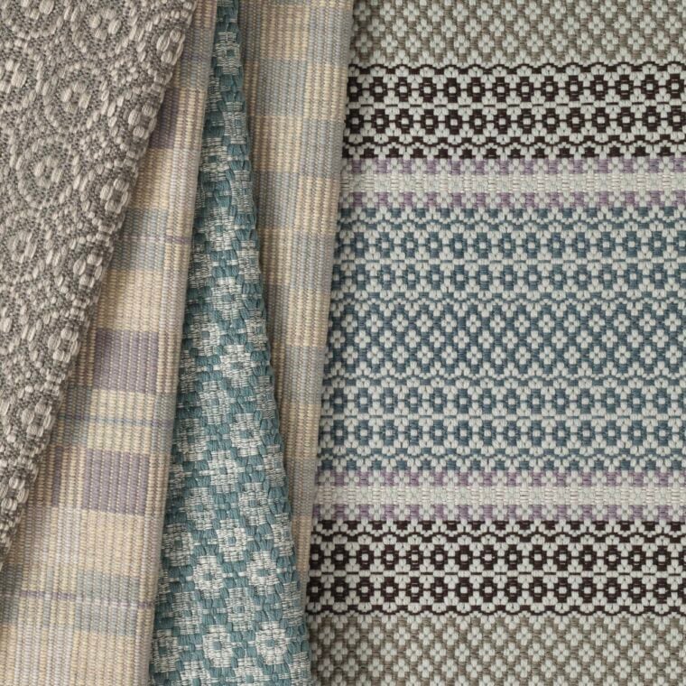 MS Noves, 2 Inch Checks, Ikat Diamond Stripe, Bern Checks, Cordon Styled 9