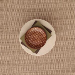 Basket Weave Light Brown EERUG1001267-2