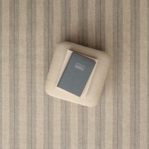 Sale Rug Collection | Teff Linen Twill Stripe Odell Blue