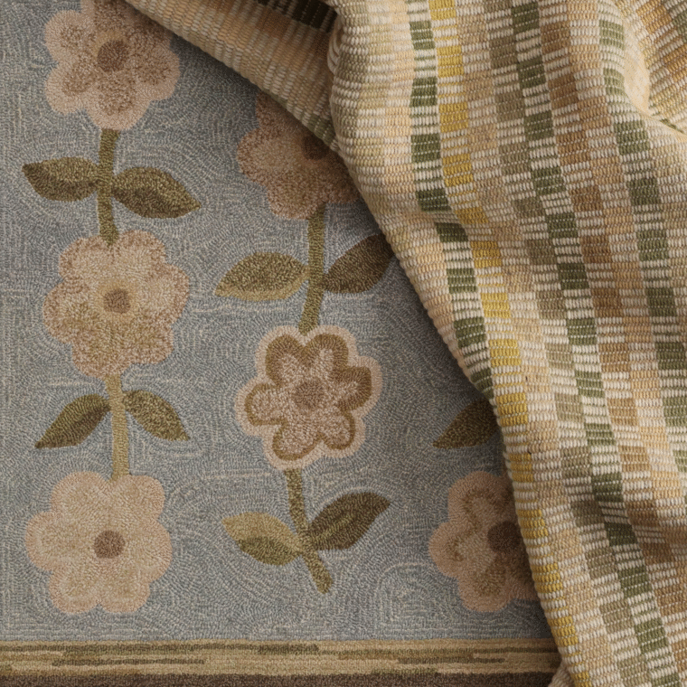 Tufted Daisy Chain, MS Mosaic Squares Styled