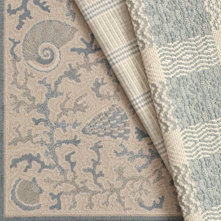 Tufted Seashells, Ermitage Checks, Gardin Grid 1