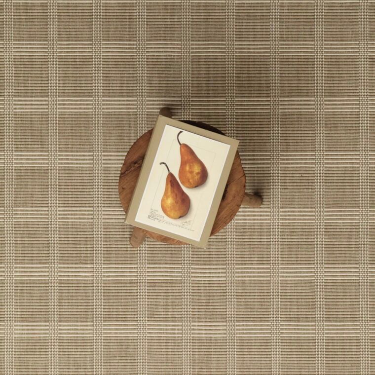 Belden Gardin Grid Seagrass, Cream Styled 2