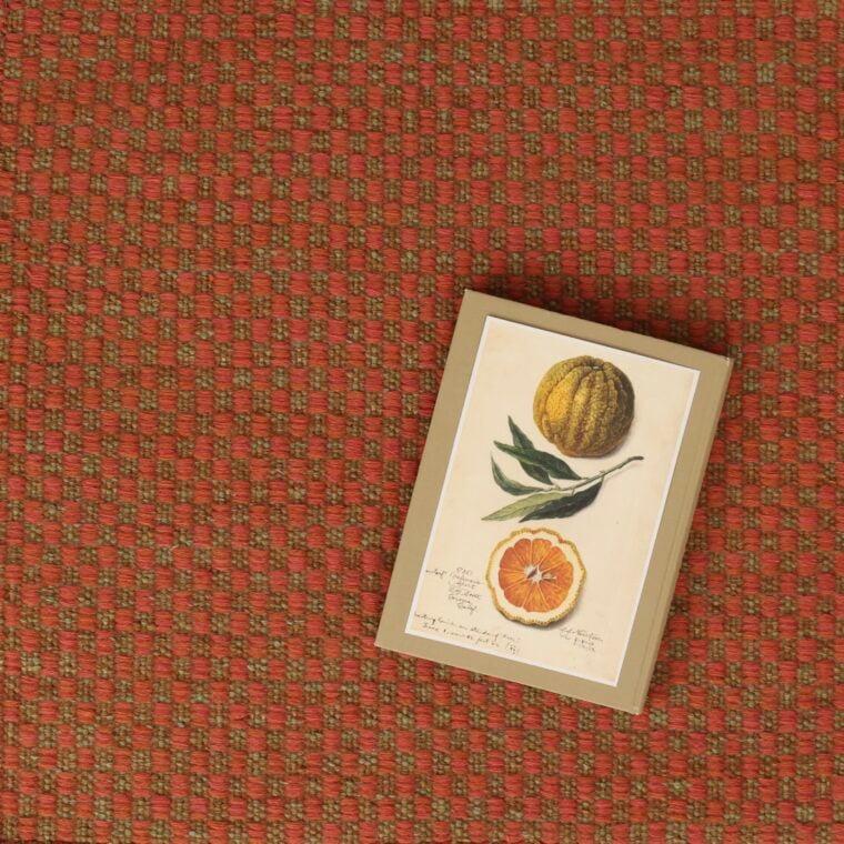 ECloth Basket Weave Bittersweet Styled 1