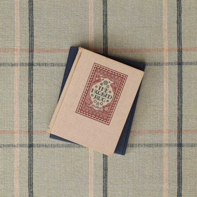 ECloth Dartford Plaid Flatweave Mauve & Teal Styled 2026