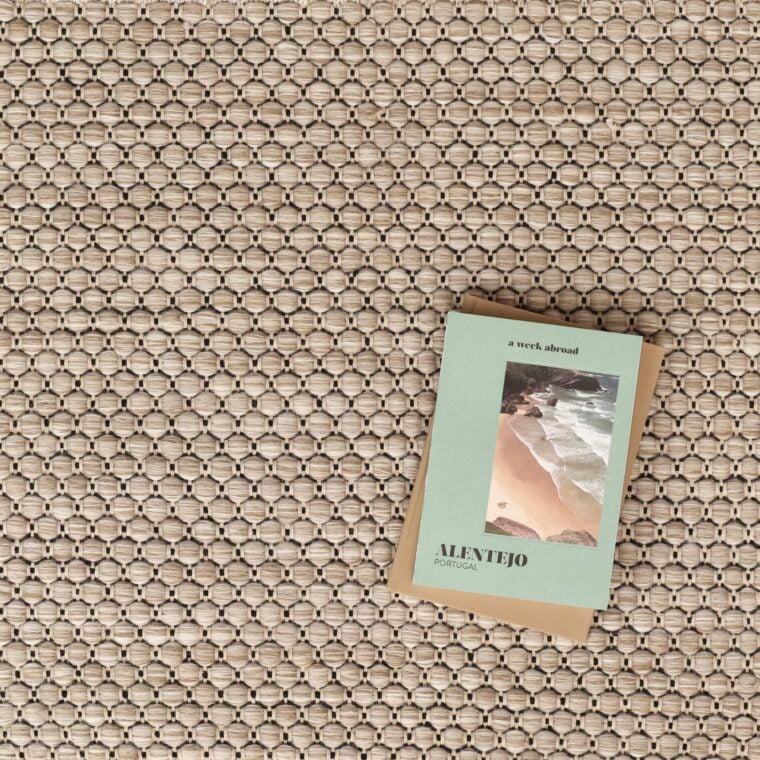 ECloth Giant Pebble Soft Beige Styled 2