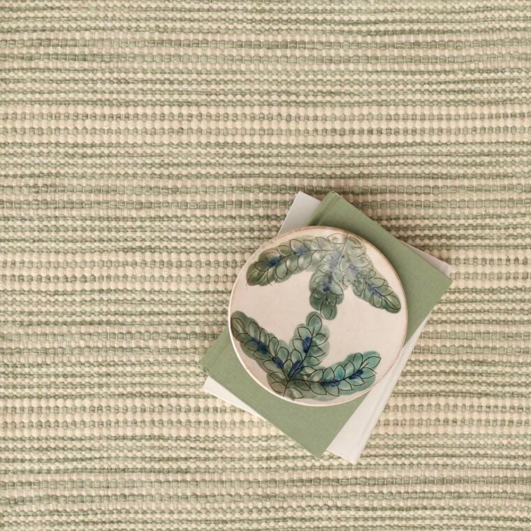 ECloth Rag Rug Fern Strie Styled 2