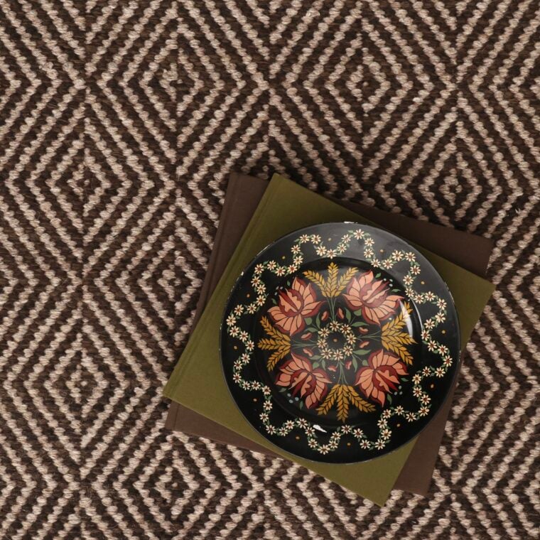 ECloth Split Diamond Bittersweet, Fleece Styled 6