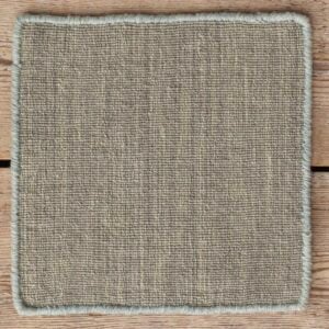 Strie Flatweave With Contrast Whipstitch