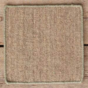 Strie Flatweave With Contrast Whipstitch