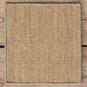 Strie Flatweave With Contrast Whipstitch