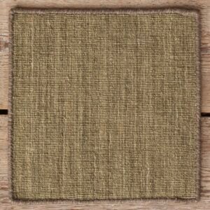 Strie Flatweave With Contrast Whipstitch