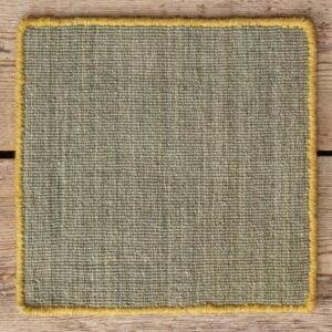 Strie Flatweave With Contrast Whipstitch