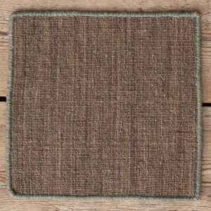 Strie Flatweave With Contrast Whipstitch