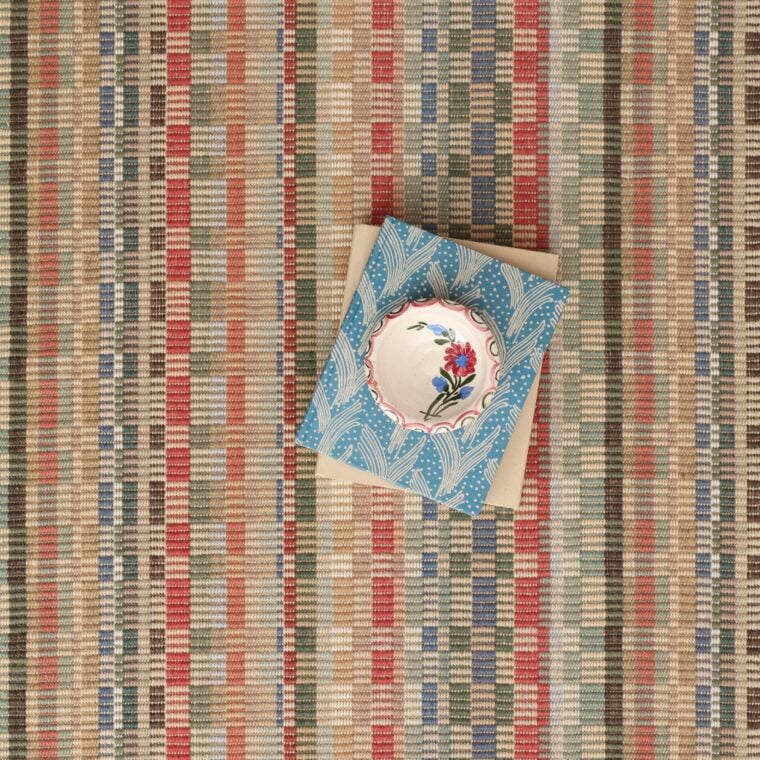 MS Jacquard Ellie Red Styled 9