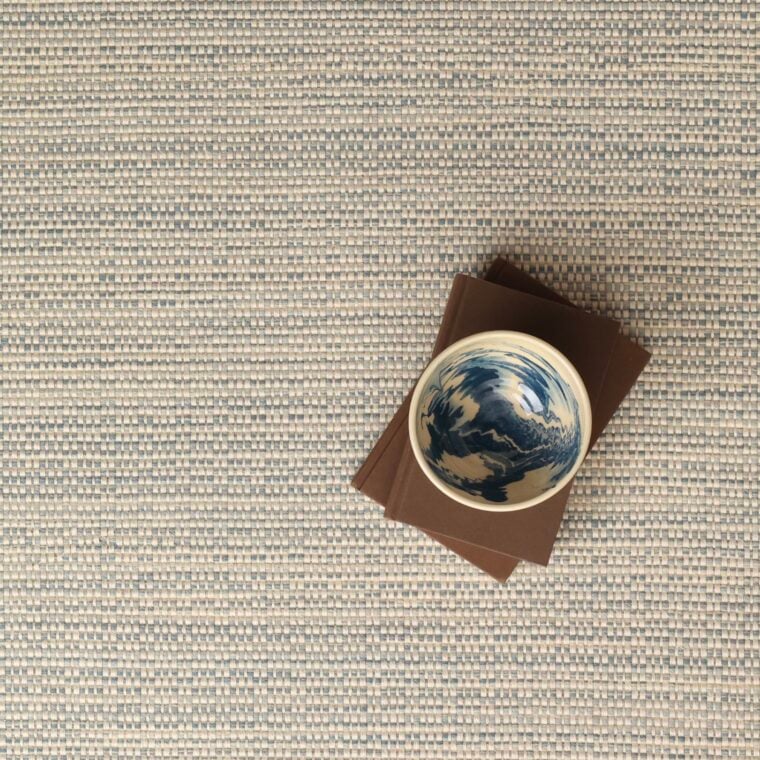 Teff Basket Weave Pale Cerulean Quick Ship Styled 15