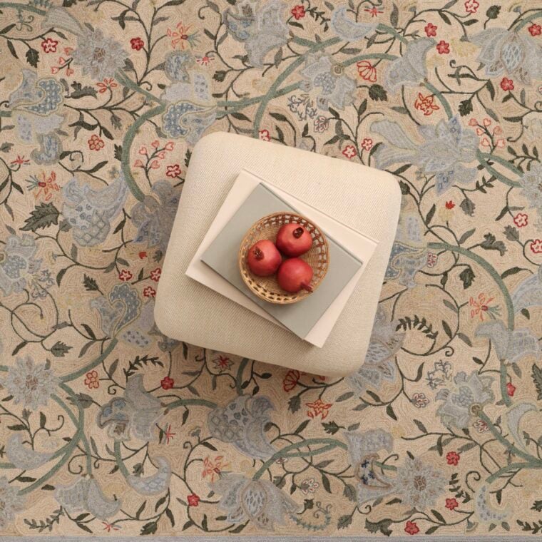 Tufted Cambay Bluestone Styled 20