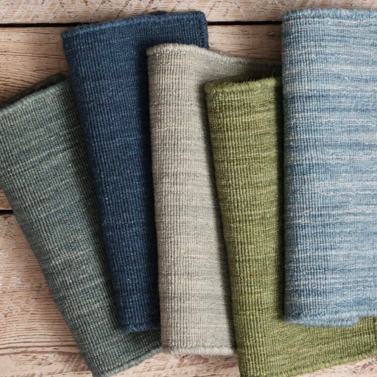 ECloth Strie Flatweave Dark Forest 4742