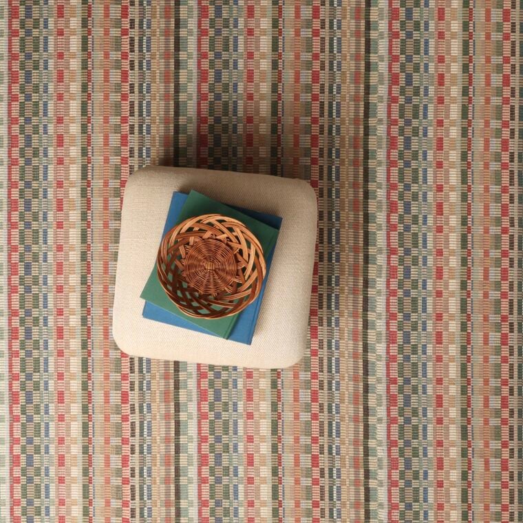 MS Jacquard Ellie Red Styled 210