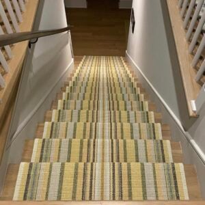 Gracie Stripe Tan, Grey, Blue EERUG1001853