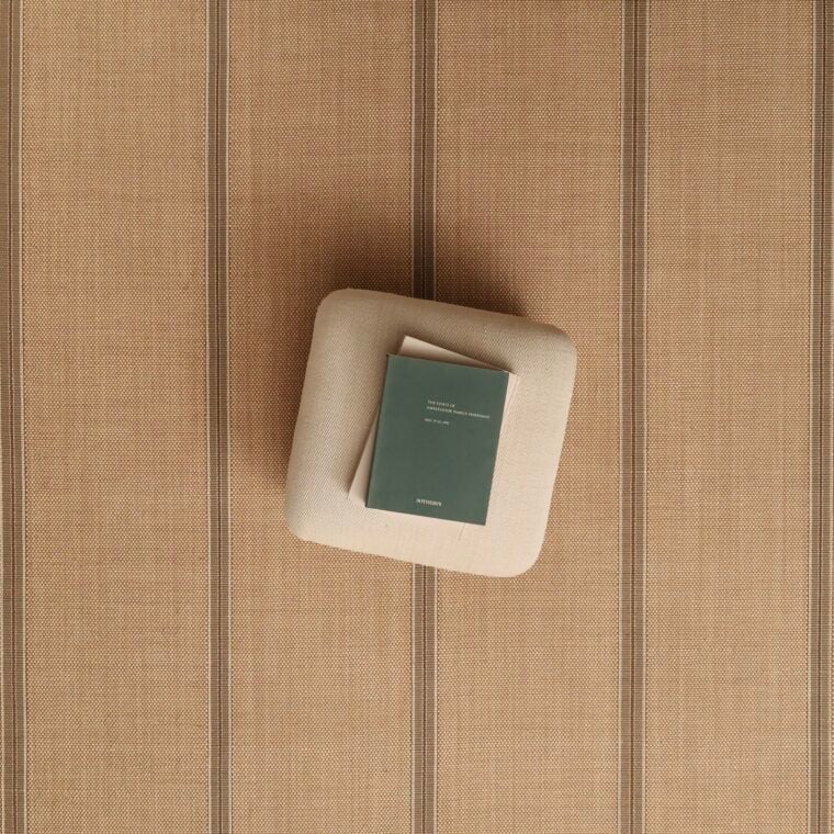 Teff Basket Stripe Caramel, Bluestone Strie Styled 7