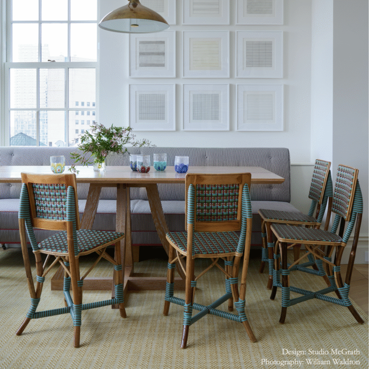 Teff Piro Weave Sunshine Strie Quick Ship - Studio McGrath, Photography William Waldron With Credits