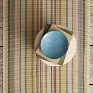 Gracie Stripe Tan, Grey, Blue EERUG1001853