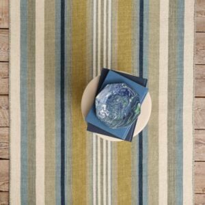 Nomad Stripe Flatweave Sea Greens EERUG1001925