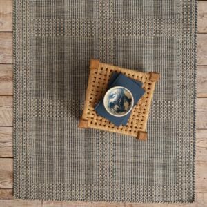 Nordic Grid Denim, Natural EERUG1001860
