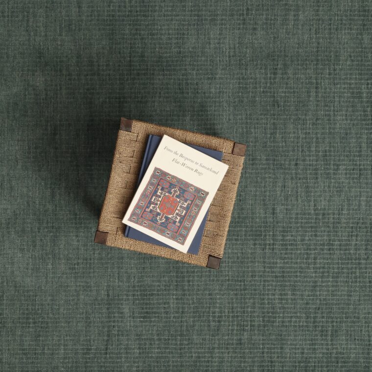 ECloth Strie Velvet with Pinstripes Dark Forest Styled 8