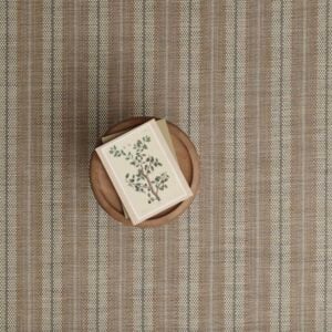 Twill Basket Stripe Platinum, Grey Blue, Brown EERUG1001984