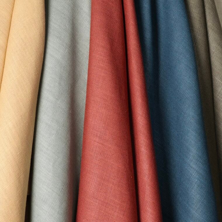 Fabric Ada Glazed Linen Styled 7