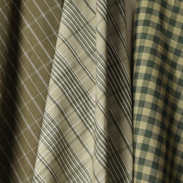 Fabric Hiley Plaid Olive Styled, Kent Check, Saybrook Check 13