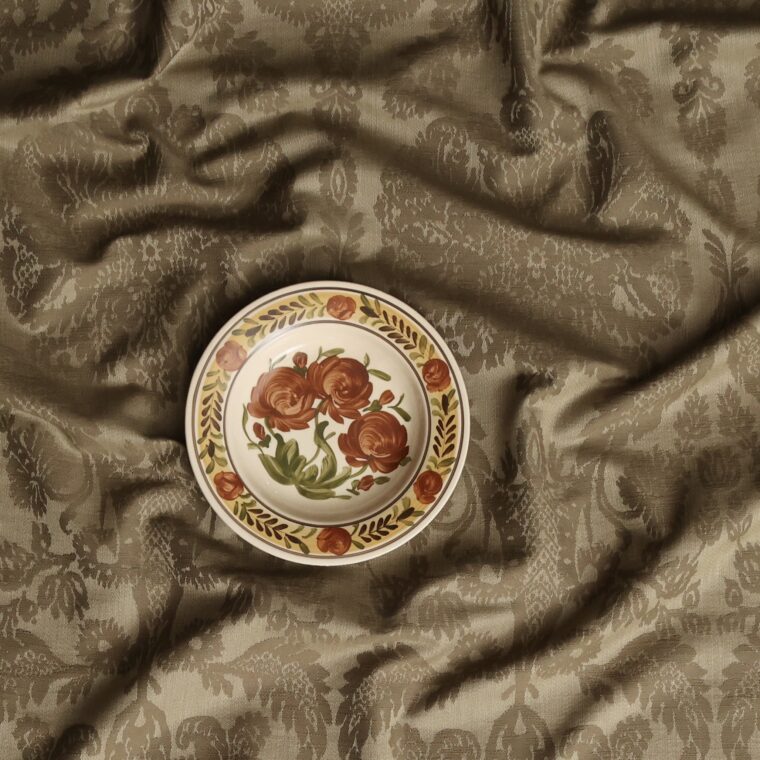 Fabric Luella Damask Kelp EE2650-04 Styled 4